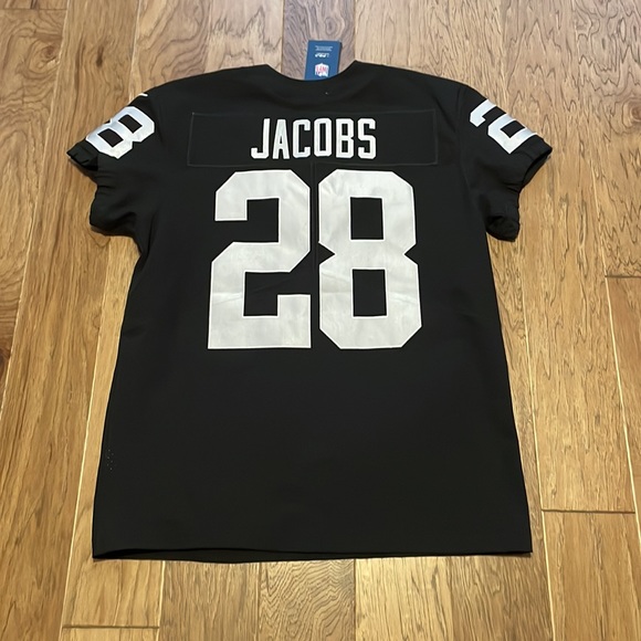 Las Vegas Raiders Josh Jacobs Nike Vapor Elite Jersey Large - Picture 3 of 8